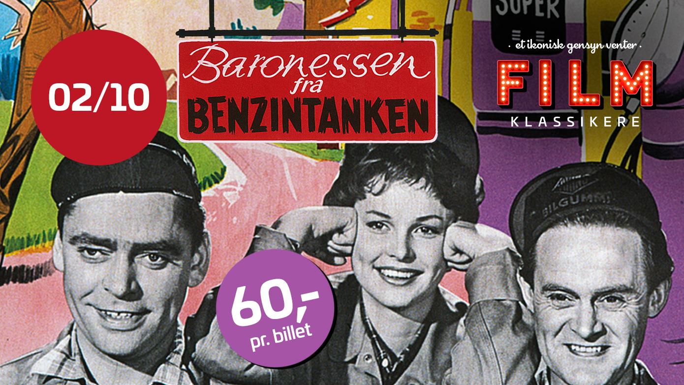 Filmklassiker i biografen: Baronessen benzintanken | Nordisk Film Biografer