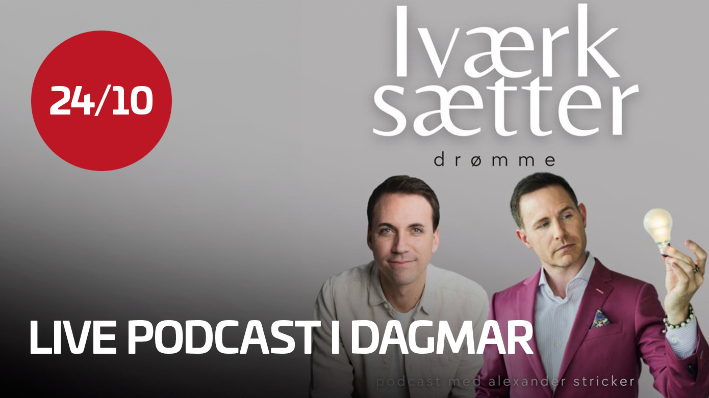 Live podcast i salen – ”Iværksætterdrømme” m. Anders Hansen